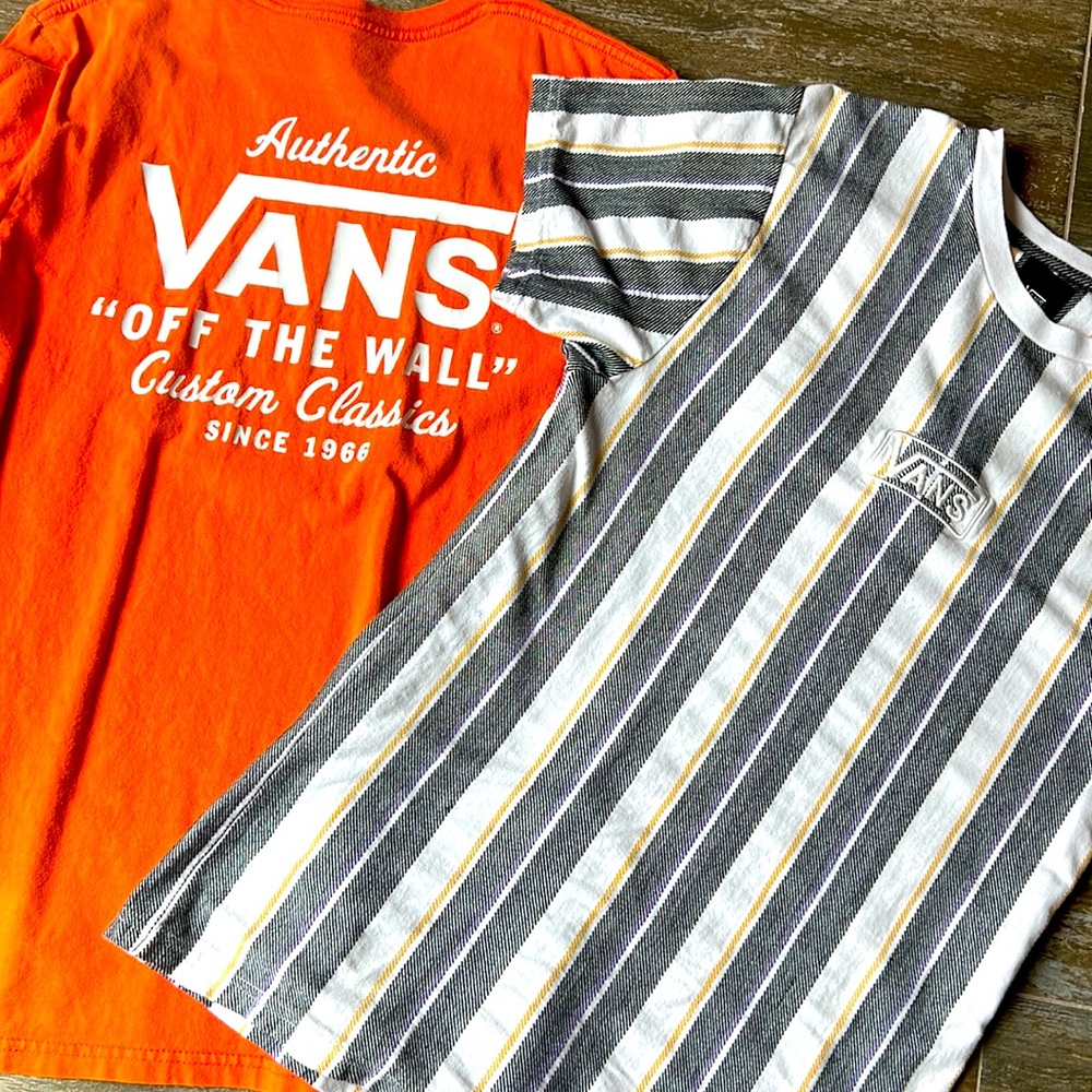 Vans shirts LOT OF 2! Mens small.